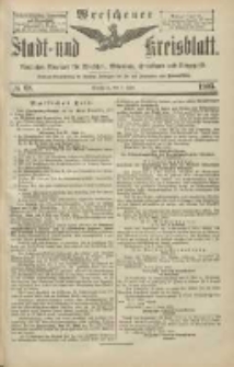 Wreschener Stadt und Kreisblatt: amtlicher Anzeiger für Wreschen, Miloslaw, Strzalkowo und Umgegend 1903.06.09 Nr68