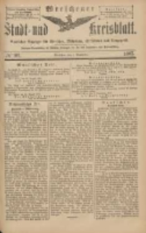 Wreschener Stadt und Kreisblatt: amtlicher Anzeiger f&uuml;r Wreschen, Miloslaw, Strzalkowo und Umgegend 1903.09.08 Nr109