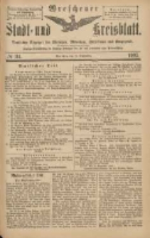 Wreschener Stadt und Kreisblatt: amtlicher Anzeiger f&uuml;r Wreschen, Miloslaw, Strzalkowo und Umgegend 1903.09.19 Nr114