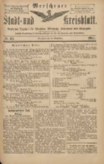 Wreschener Stadt und Kreisblatt: amtlicher Anzeiger für Wreschen, Miloslaw, Strzalkowo und Umgegend 1903.09.22 Nr115