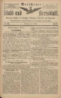 Wreschener Stadt und Kreisblatt: amtlicher Anzeiger f&uuml;r Wreschen, Miloslaw, Strzalkowo und Umgegend 1903.10.06 Nr121