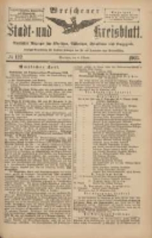 Wreschener Stadt und Kreisblatt: amtlicher Anzeiger f&uuml;r Wreschen, Miloslaw, Strzalkowo und Umgegend 1903.10.08 Nr122