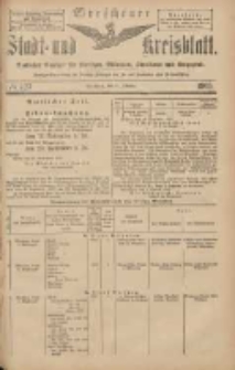 Wreschener Stadt und Kreisblatt: amtlicher Anzeiger f&uuml;r Wreschen, Miloslaw, Strzalkowo und Umgegend 1903.10.10 Nr123