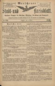 Wreschener Stadt und Kreisblatt: amtlicher Anzeiger für Wreschen, Miloslaw, Strzalkowo und Umgegend 1903.10.24 Nr129