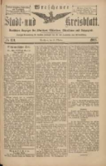 Wreschener Stadt und Kreisblatt: amtlicher Anzeiger f&uuml;r Wreschen, Miloslaw, Strzalkowo und Umgegend 1903.10.29 Nr131