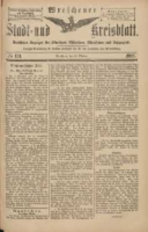 Wreschener Stadt und Kreisblatt: amtlicher Anzeiger für Wreschen, Miloslaw, Strzalkowo und Umgegend 1903.10.29 Nr131