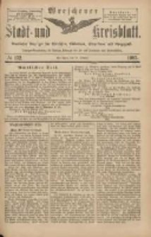 Wreschener Stadt und Kreisblatt: amtlicher Anzeiger f&uuml;r Wreschen, Miloslaw, Strzalkowo und Umgegend 1903.10.31 Nr132