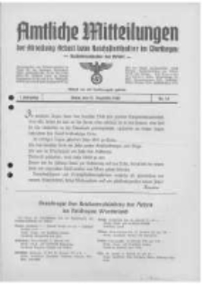 Amtliche Mitteilungen der Abteilung Arbeit beim Reichsstatthalter im Warthegau. 1940 Jg.1 nr18