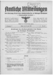 Amtliche Mitteilungen der Abteilung Arbeit beim Reichsstatthalter im Warthegau. 1941 Jg.2 nr10
