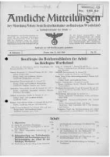 Amtliche Mitteilungen der Abteilung Arbeit beim Reichsstatthalter im Warthegau. 1941 Jg.2 nr12