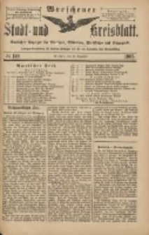 Wreschener Stadt und Kreisblatt: amtlicher Anzeiger f&uuml;r Wreschen, Miloslaw, Strzalkowo und Umgegend 1903.12.12 Nr149