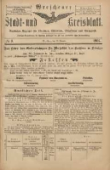Wreschener Stadt und Kreisblatt: amtlicher Anzeiger für Wreschen, Miloslaw, Strzalkowo und Umgegend 1904.01.23 Nr9