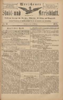Wreschener Stadt und Kreisblatt: amtlicher Anzeiger f&uuml;r Wreschen, Miloslaw, Strzalkowo und Umgegend 1904.02.16 Nr19