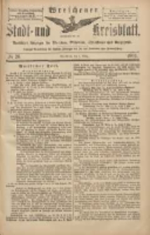 Wreschener Stadt und Kreisblatt: amtlicher Anzeiger f&uuml;r Wreschen, Miloslaw, Strzalkowo und Umgegend 1904.03.03 Nr26