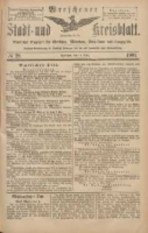 Wreschener Stadt und Kreisblatt: amtlicher Anzeiger f&uuml;r Wreschen, Miloslaw, Strzalkowo und Umgegend 1904.03.10 Nr29