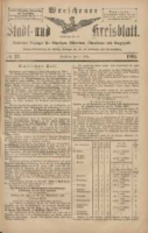 Wreschener Stadt und Kreisblatt: amtlicher Anzeiger f&uuml;r Wreschen, Miloslaw, Strzalkowo und Umgegend 1904.03.17 Nr32