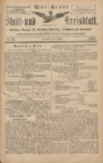 Wreschener Stadt und Kreisblatt: amtlicher Anzeiger für Wreschen, Miloslaw, Strzalkowo und Umgegend 1904.03.24 Nr35