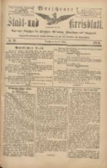 Wreschener Stadt und Kreisblatt: amtlicher Anzeiger f&uuml;r Wreschen, Miloslaw, Strzalkowo und Umgegend 1904.03.26 Nr36