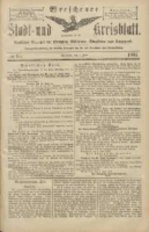 Wreschener Stadt und Kreisblatt: amtlicher Anzeiger für Wreschen, Miloslaw, Strzalkowo und Umgegend 1904.06.07 Nr65