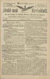 Wreschener Stadt und Kreisblatt: amtlicher Anzeiger für Wreschen, Miloslaw, Strzalkowo und Umgegend 1904.06.09 Nr66