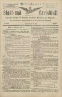 Wreschener Stadt und Kreisblatt: amtlicher Anzeiger f&uuml;r Wreschen, Miloslaw, Strzalkowo und Umgegend 1904.06.14 Nr68