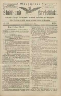 Wreschener Stadt und Kreisblatt: amtlicher Anzeiger für Wreschen, Miloslaw, Strzalkowo und Umgegend 1904.06.14 Nr68