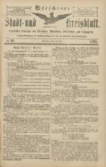 Wreschener Stadt und Kreisblatt: amtlicher Anzeiger f&uuml;r Wreschen, Miloslaw, Strzalkowo und Umgegend 1904.06.16 Nr69