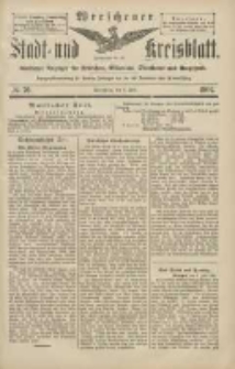 Wreschener Stadt und Kreisblatt: amtlicher Anzeiger f&uuml;r Wreschen, Miloslaw, Strzalkowo und Umgegend 1904.07.02 Nr76