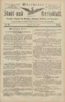 Wreschener Stadt und Kreisblatt: amtlicher Anzeiger f&uuml;r Wreschen, Miloslaw, Strzalkowo und Umgegend 1904.07.16 Nr82