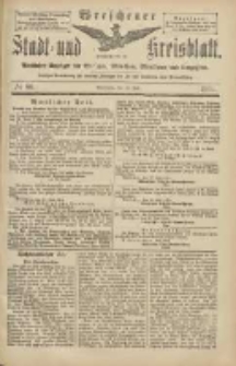 Wreschener Stadt und Kreisblatt: amtlicher Anzeiger für Wreschen, Miloslaw, Strzalkowo und Umgegend 1904.07.26 Nr86