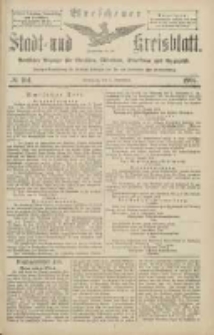 Wreschener Stadt und Kreisblatt: amtlicher Anzeiger f&uuml;r Wreschen, Miloslaw, Strzalkowo und Umgegend 1904.09.06 Nr104