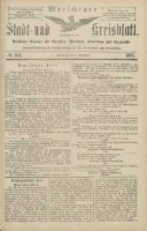 Wreschener Stadt und Kreisblatt: amtlicher Anzeiger für Wreschen, Miloslaw, Strzalkowo und Umgegend 1904.09.06 Nr104