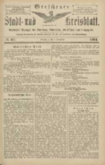 Wreschener Stadt und Kreisblatt: amtlicher Anzeiger für Wreschen, Miloslaw, Strzalkowo und Umgegend 1904.09.08 Nr105