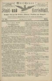 Wreschener Stadt und Kreisblatt: amtlicher Anzeiger f&uuml;r Wreschen, Miloslaw, Strzalkowo und Umgegend 1904.09.15 Nr108
