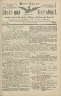 Wreschener Stadt und Kreisblatt: amtlicher Anzeiger für Wreschen, Miloslaw, Strzalkowo und Umgegend 1904.09.15 Nr108