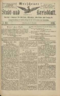 Wreschener Stadt und Kreisblatt: amtlicher Anzeiger f&uuml;r Wreschen, Miloslaw, Strzalkowo und Umgegend 1904.11.10 Nr132
