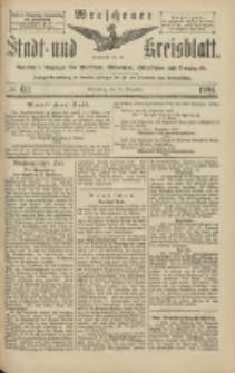 Wreschener Stadt und Kreisblatt: amtlicher Anzeiger für Wreschen, Miloslaw, Strzalkowo und Umgegend 1904.11.10 Nr132