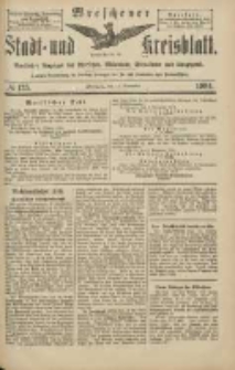Wreschener Stadt und Kreisblatt: amtlicher Anzeiger f&uuml;r Wreschen, Miloslaw, Strzalkowo und Umgegend 1904.11.12 Nr133
