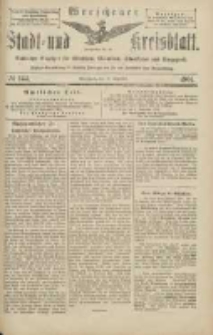 Wreschener Stadt und Kreisblatt: amtlicher Anzeiger für Wreschen, Miloslaw, Strzalkowo und Umgegend 1904.12.10 Nr144
