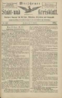 Wreschener Stadt und Kreisblatt: amtlicher Anzeiger f&uuml;r Wreschen, Miloslaw, Strzalkowo und Umgegend 1904.12.17 Nr147