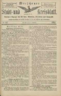 Wreschener Stadt und Kreisblatt: amtlicher Anzeiger für Wreschen, Miloslaw, Strzalkowo und Umgegend 1904.12.17 Nr147