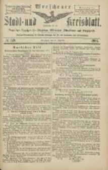Wreschener Stadt und Kreisblatt: amtlicher Anzeiger für Wreschen, Miloslaw, Strzalkowo und Umgegend 1904.12.20 Nr148