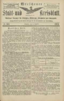Wreschener Stadt und Kreisblatt: amtlicher Anzeiger f&uuml;r Wreschen, Miloslaw, Strzalkowo und Umgegend 1904.12.24 Nr150