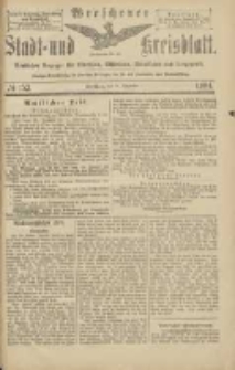 Wreschener Stadt und Kreisblatt: amtlicher Anzeiger f&uuml;r Wreschen, Miloslaw, Strzalkowo und Umgegend 1904.12.31 Nr152