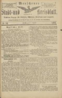 Wreschener Stadt und Kreisblatt: amtlicher Anzeiger für Wreschen, Miloslaw, Strzalkowo und Umgegend 1904.12.31 Nr152