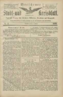 Wreschener Stadt und Kreisblatt: amtlicher Anzeiger für Wreschen, Miloslaw, Strzalkowo und Umgegend 1905.01.31 Nr13