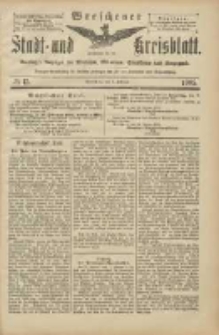 Wreschener Stadt und Kreisblatt: amtlicher Anzeiger f&uuml;r Wreschen, Miloslaw, Strzalkowo und Umgegend 1905.02.04 Nr15