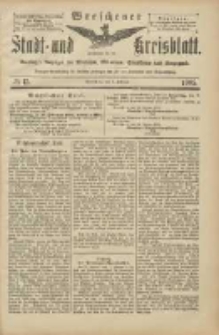 Wreschener Stadt und Kreisblatt: amtlicher Anzeiger für Wreschen, Miloslaw, Strzalkowo und Umgegend 1905.02.04 Nr15