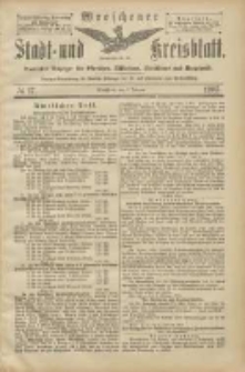 Wreschener Stadt und Kreisblatt: amtlicher Anzeiger f&uuml;r Wreschen, Miloslaw, Strzalkowo und Umgegend 1905.02.09 Nr17
