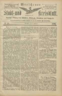 Wreschener Stadt und Kreisblatt: amtlicher Anzeiger für Wreschen, Miloslaw, Strzalkowo und Umgegend 1905.02.16 Nr20